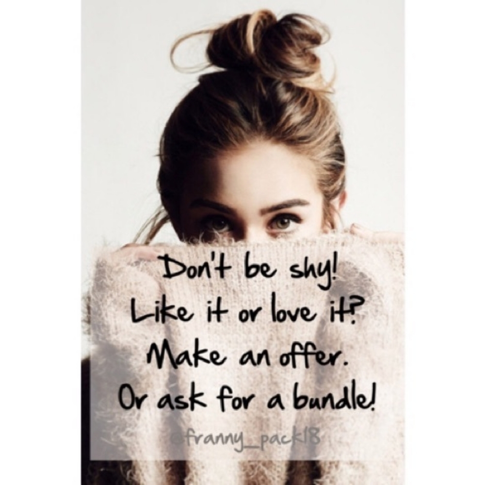 Create a Bundle or Make an Offer!